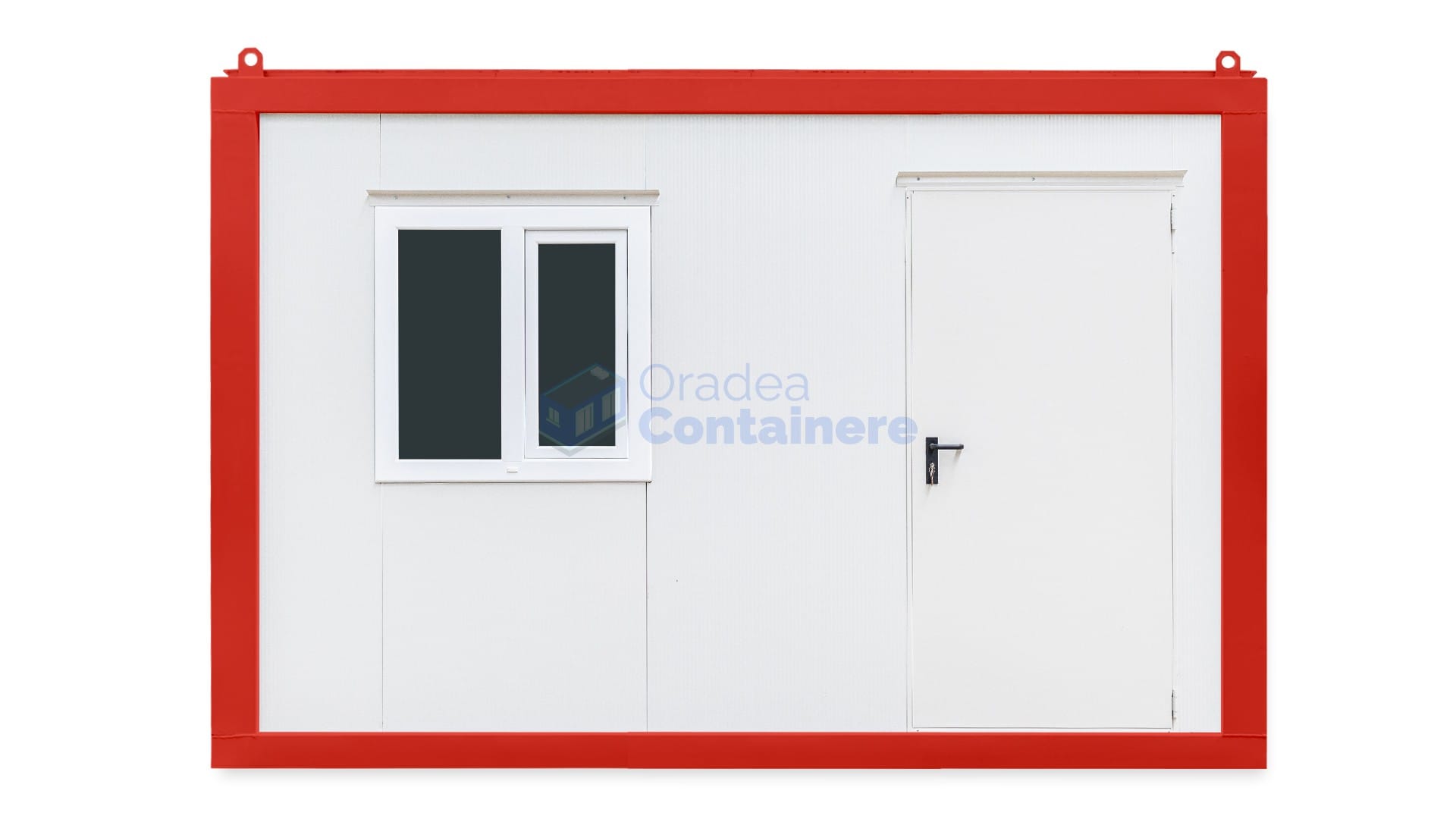 container birou oradea 4metri 1geam rosu
