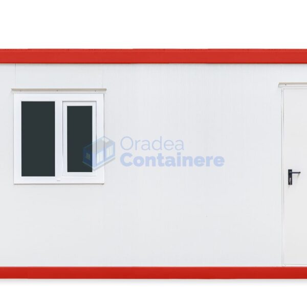 container birou oradea 6metri 1geam rosu