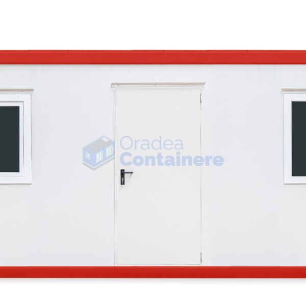 container birou oradea 6metri 2geamuri rosu
