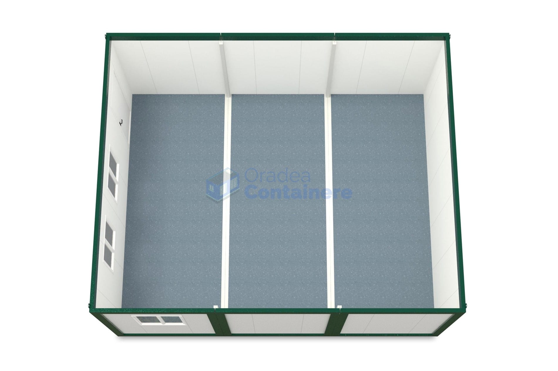 container modular oradea 6x72m verde2