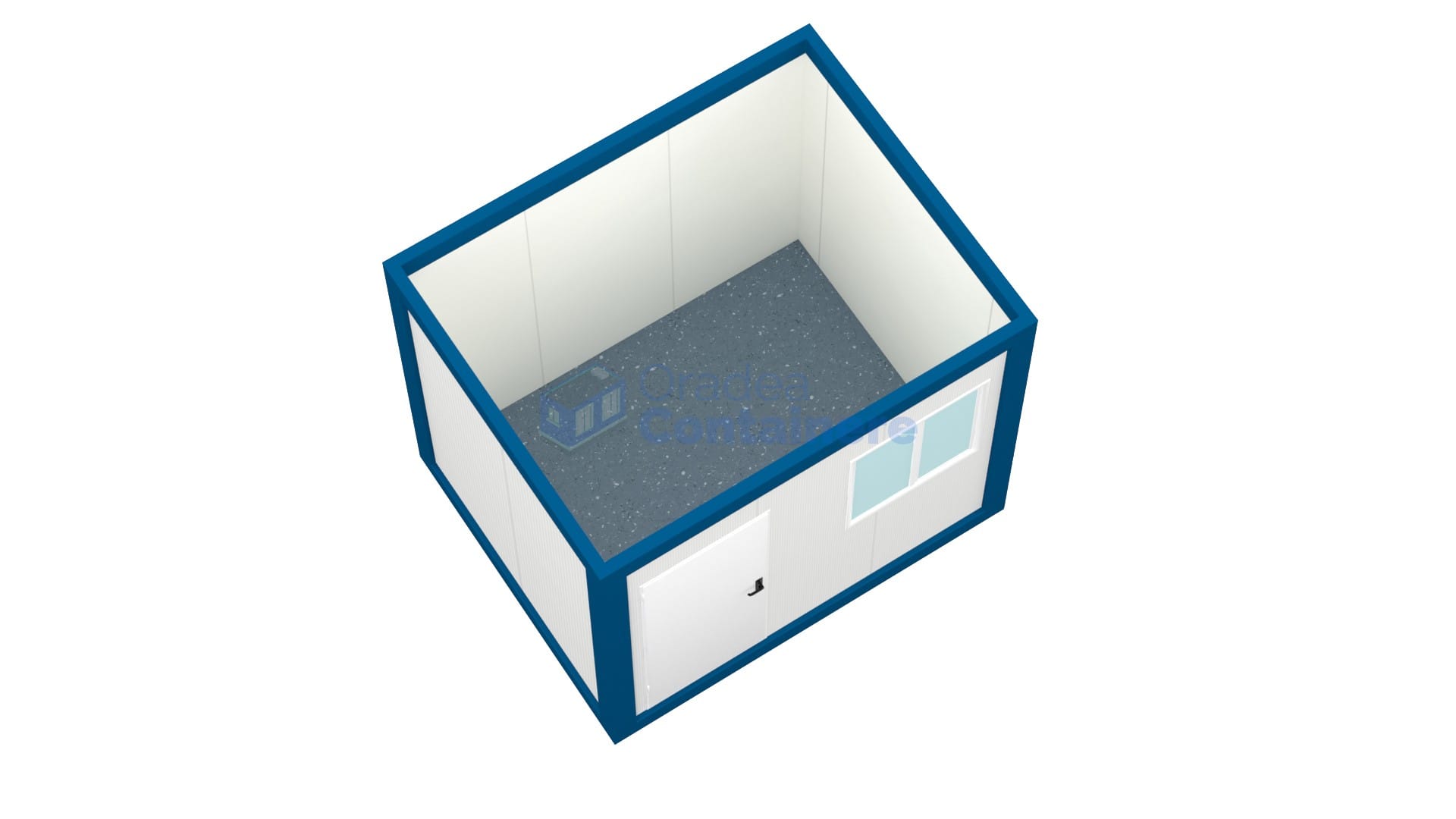 container santier oradea 3metri albastru2