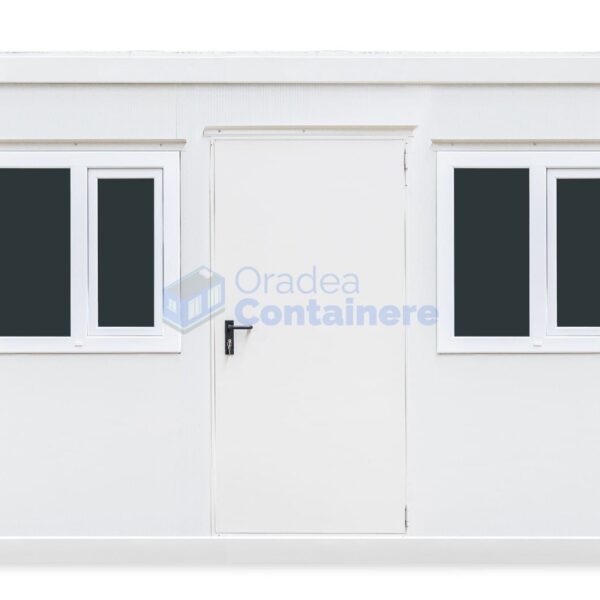 container santier oradea 4metri 2geamuri alb