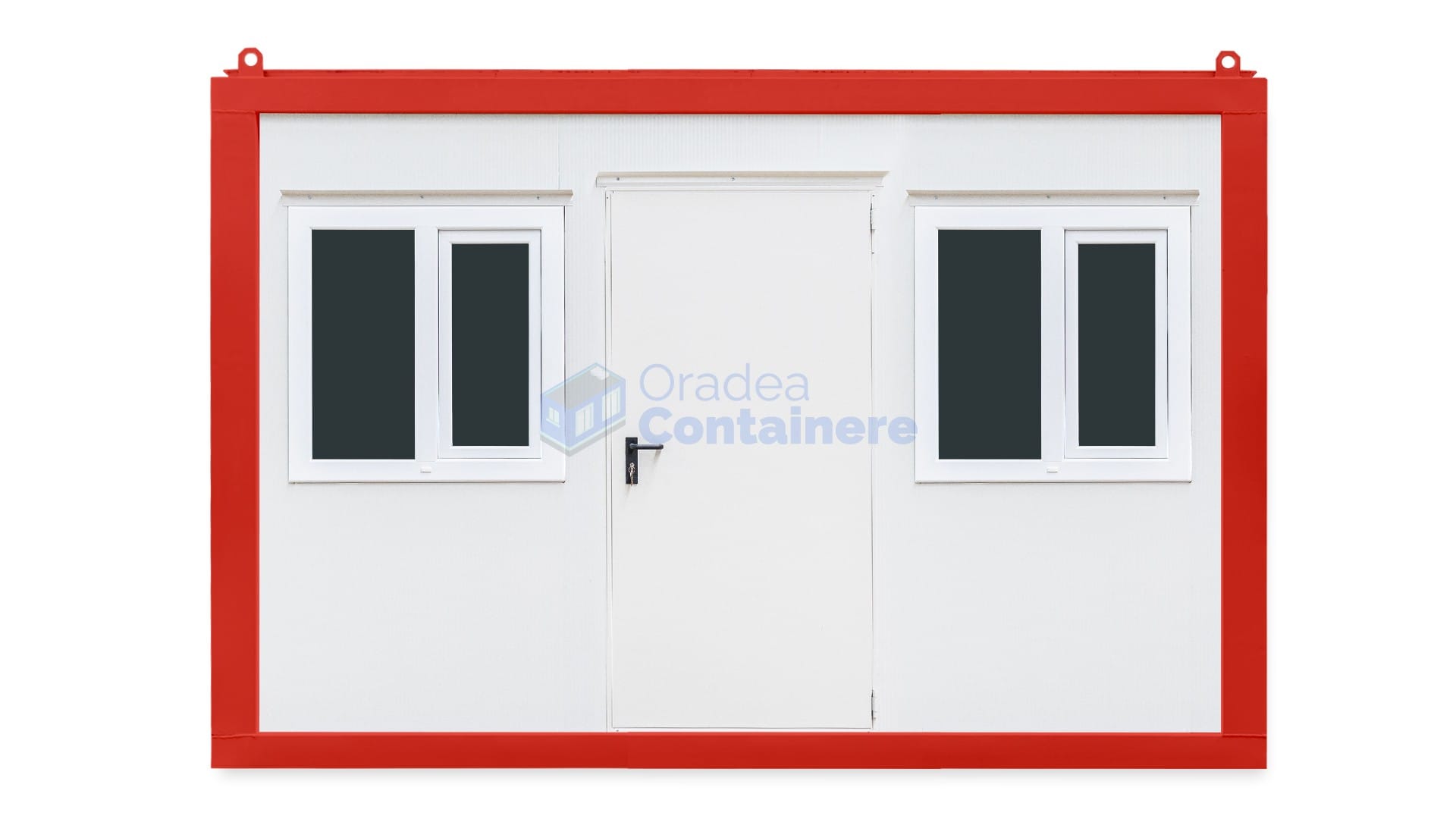 container santier oradea 4metri 2geamuri rosu