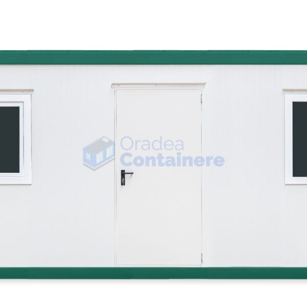 container santier oradea 6metri 2geamuri verde
