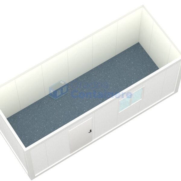 container santier oradea 6metri 1geam alb2