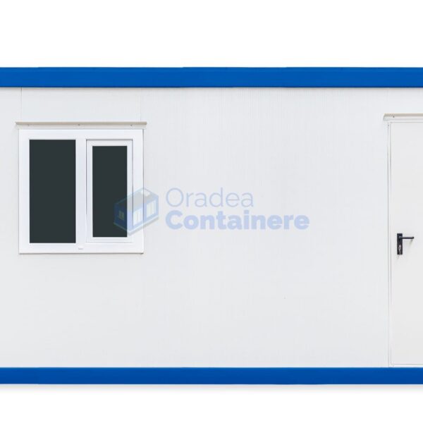 container santier oradea 6metri 1geam albastru
