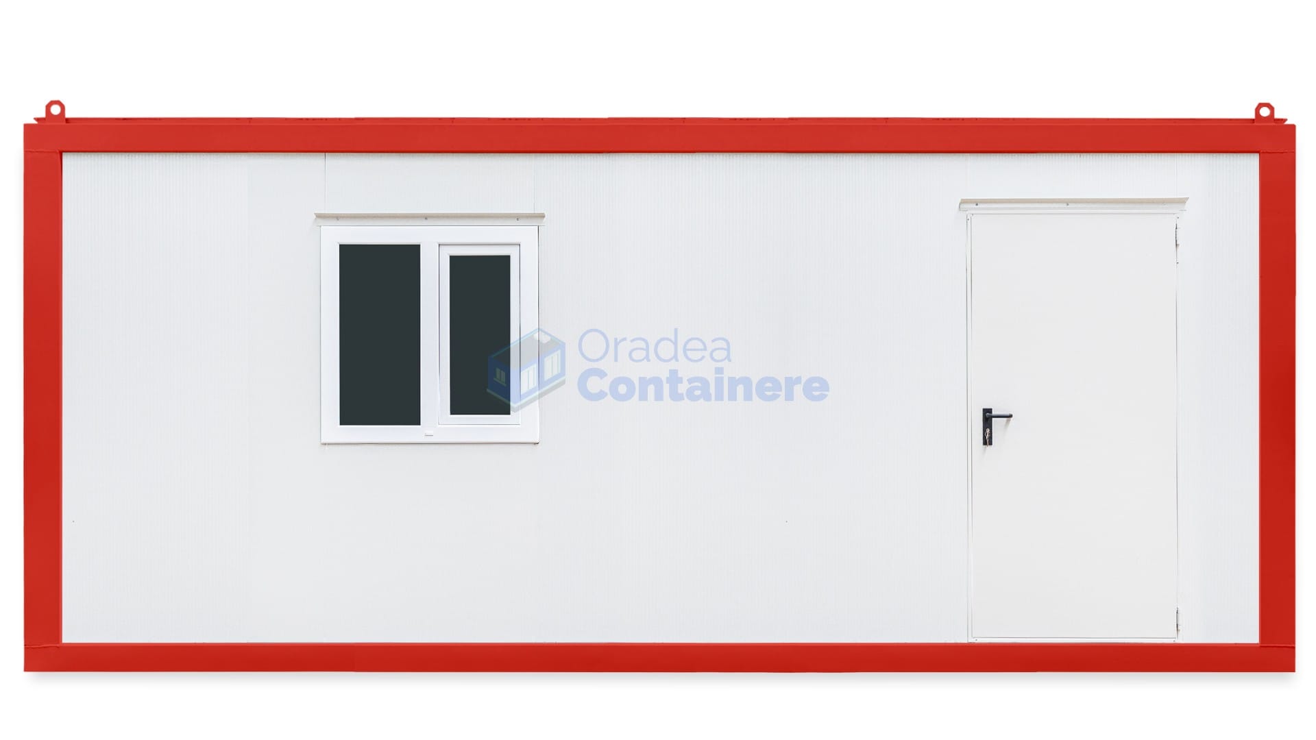 container santier oradea 6metri 1geam rosu