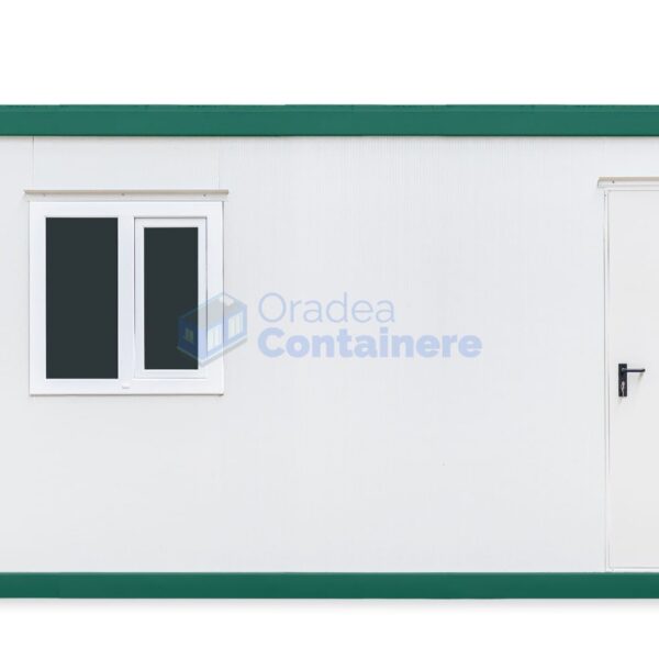 container santier oradea 6metri 1geam verde